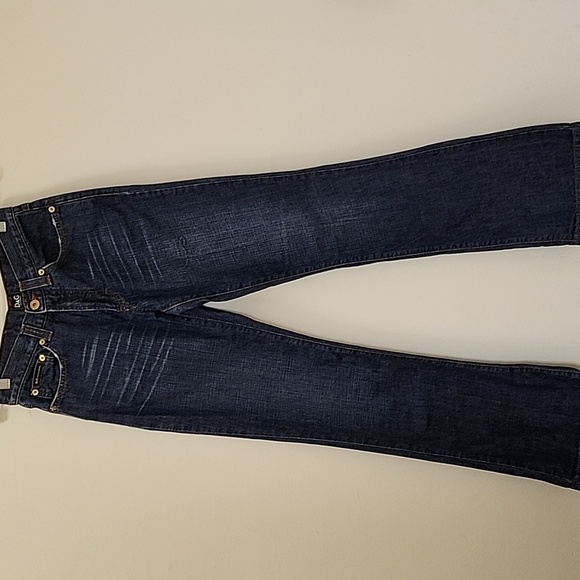 D&G Dolce Gabbanna Midrise Flare Classic Blue Women's Jeans Size 26 - Picture 2 of 16